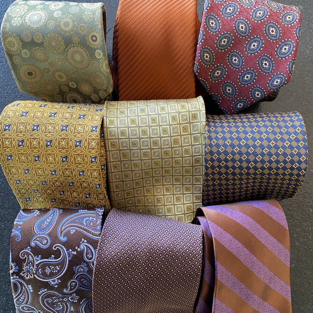 The Estate Collection - 9 Men’s Ties